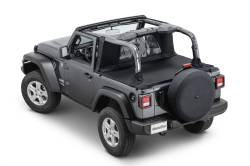 MasterTop - MasterTop 14440524 Wind Stopper/Tonneau Cover Combo for 18-24 Wrangler JL 2DR - Image 3