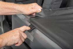 MasterTop - MasterTop 14440524 Wind Stopper/Tonneau Cover Combo for 18-24 Wrangler JL 2DR - Image 5