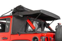MasterTop - MasterTop 14450624 Soft Top Windstopper/Tonneau Cover for 18-23 Wrangler JLU 4DR - Image 2