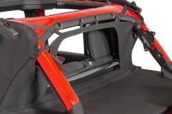 MasterTop - MasterTop 14450624 Soft Top Windstopper/Tonneau Cover for 18-23 Wrangler JLU 4DR - Image 4