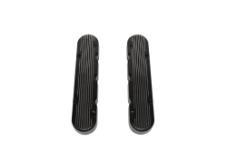 FiTech Fuel Injection - FiTech 131202 FiTech Plus LS Valve CoversTall w/Coil Mounts/Finned Covers Black - Image 2
