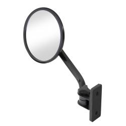 Smittybilt - Smittybilt 7618 6" Round Side Mirror Kit for 97-18 Jeep Wrangler JK/TJ - Image 1