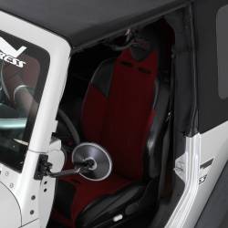 Smittybilt - Smittybilt 7618 6" Round Side Mirror Kit for 97-18 Jeep Wrangler JK/TJ - Image 8