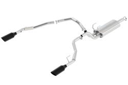 Borla - Borla 140307BC S-Type Cat-Back Exhaust Single Split Rear Exit 09-24 Ram 1500 5.7 - Image 1