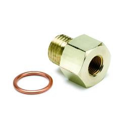 AutoMeter - AutoMeter 2267 Fitting Adapter Metric M14x1.5 Male To 1/8" NPT Female Brass - Image 1