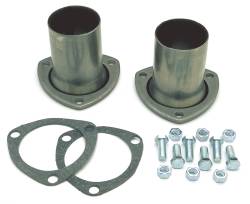 Trans-Dapt Performance - Trans-Dapt 9374 Header Reducers 2.5" System 3" 3-Bolt Flange Pr Aluminized Steel - Image 1