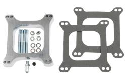 Trans-Dapt Performance - Trans-Dapt 2084 1" Holley/AFB 4BBL Spacer Open Cast Alu. Carburetor Spacer - Image 1
