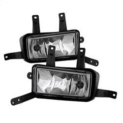 Spyder Auto - Spyder Auto Halogen Fog Lights Black/Clear 15-17 Tahoe/Suburban 9031588 - Image 1