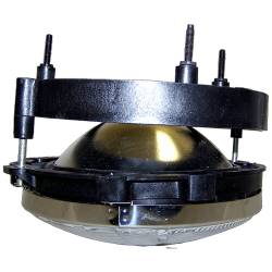 Crown Automotive Jeep Replacement - Crown 55055033AE Left Headlight Assembly for 97-06 Jeep Wrangler TJ - Image 2