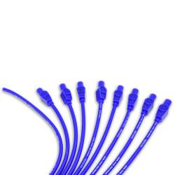 Taylor Cable - Taylor Cable 73655 8mm Spiro-Pro Spark Plug Wire Set Blue 180-DEG Universal - Image 1