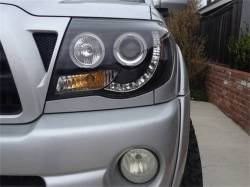 Spyder Auto - Spyder Auto 5011916 Black/Clear Halo Projector Headlights for 05-11 Tacoma - Image 4