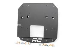 Rough Country 10526 Spare Tire Mount Relocation Plate for 18-25 Jeep Wrangler JL