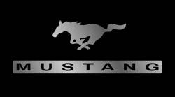Eurosport Daytona - Eurosport Daytona 3588-1 Carbon Steel License Plate Mustang Pony Logo - Image 1