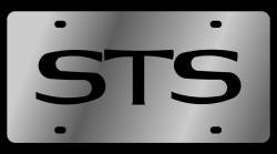 Eurosport Daytona - Eurosport Daytona 1212-1 Stainless License Plate Cadillac STS Logo - Image 1