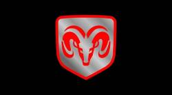 Eurosport Daytona - Eurosport Daytona 2402-4R Lazer-Tag License Plate Ramhead Logo for Dodge - Image 1