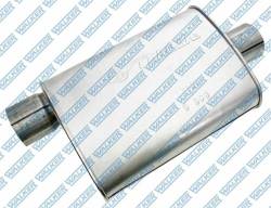 Dynomax - Dynomax Thrush Hush Muffler 3" In 3" Out Offset/Center 17635 - Image 1