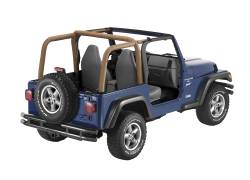 Bestop 80020-37 Sport Bar Pad & Cover Set Spice for 97-02 Jeep Wrangler TJ