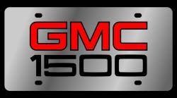 Eurosport Daytona - Eurosport Daytona 1603-1 Stainless License Plate GMC 1500 Logo - Image 1