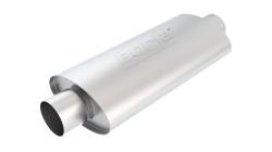 Borla - Borla 40944 16" XR-1 SS Racing Mufflers 3" In/3" Center Out 4.25" x 7.88" Oval - Image 1