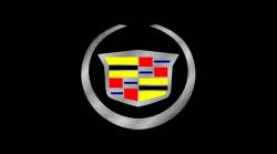 Eurosport Daytona - Eurosport Daytona 3201-1 Carbon Steel License Plate Cadillac Crest Logo - Image 1
