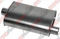 Dynomax - Dynomax Thrush Turbo Muffler 2" In 2" Out Offset/Center 17711 - Image 1