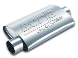 Borla - Borla Exhaust 40359 3" Offset In/3" Center Out 4 x 9.5" Oval ProXS Muffler - Image 1