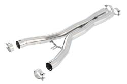 Borla - Borla Exhaust 60548 2.75" X-Pipe for 14-19 Chevy Corvette Stingray 6.2L - Image 1