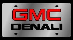 Eurosport Daytona - Eurosport Daytona 1605-1 Stainless License Plate GMC Denali Logo - Image 1