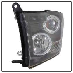 Spyder Auto - Spyder Auto 5010032 Black/Clear Halo Projector Headlights for Dodge Ram - Image 4