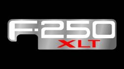 Eurosport Daytona - Eurosport Daytona 2549-1 Lazer-Tag License Plate F250 XLT Logo - Image 1