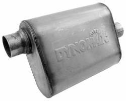 Dynomax - Dynomax 17219 Ultra Flo Welded Muffler 2.5" 2.5" Offset/Center - Image 1