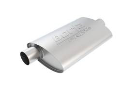 Borla - Borla Exhaust 40358 2.5" Offset In/2.5" Center Out 4 x 9.5" Oval ProXS Muffler - Image 1