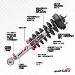 Rancho - Rancho RS999922 Quicklift 2" Front Strut Assembly for 05-10 Nissan Frontier - Image 2