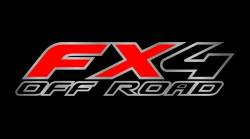 Eurosport Daytona - Eurosport Daytona 2552-1 Lazer-Tag License Plate FX4 Off Road Logo - Image 1