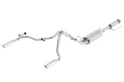 Borla - Borla Exhaust 140200 Touring Cat-Back System for Toyota FJ Cruiser - Image 1