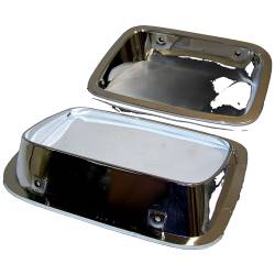 Crown Automotive Jeep Replacement - Crown Automotive 56003104K Headlight Bezel Kit for 87-95 Jeep Wrangler YJ - Image 2