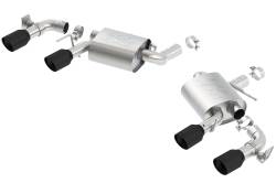 Borla - Borla 11925CB ATAK Axle-Back Exhaust Dual Split RR Exit for 16-24 Camaro SS 6.2 - Image 1