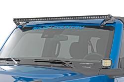 Rough Country Suspension Systems - Rough Country 71043 Windshield Mount 50" LED Light Bar Kit for 21-26 Ford Bronco - Image 2