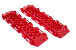 Rough Country Heavy Duty Off Road Traction Boards Pair Red 10590