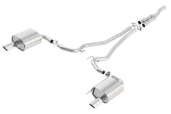 Borla - Borla 140585 ATAK Cat-Back Exhaust One Rear Exit 15-23 Mustang EcoBoost 2.3L - Image 1