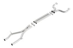 Borla - Borla Exhaust 60607 2.75" X-Pipe w/Mid Pipes for 16-24 Chevrolet Camaro SS 6.2 - Image 1