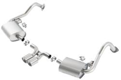Borla - Borla 140534 S-Type Cat-Back Exhaust Dual Center Rear Exit for 13-16 Cayman - Image 1