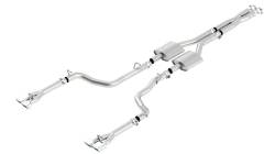 Borla - Borla 140436 ATAK Cat-Back Exhaust Dual Split RR Exit for 11-14 Challenger SRT-8 - Image 1