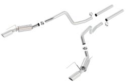 Borla - Borla Exhaust 140135 S-Type Cat-Back System for 05-09 Ford Mustang - Image 1
