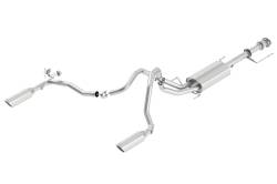 Borla - Borla 140405 Touring Cat-Back Exhaust Single Split RR Exit for 10-14 FJ Cruiser - Image 1