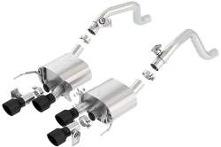 Borla - Borla 11856CB ATAK Axle-Back Exhaust Quad Center Rear Exit 14-19 Corvette 6.2L - Image 1