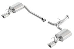 Borla - Borla 11840 S-Type Axle-Back Exhaust Single Split Rear Exit 13-15 Accord 2.4L - Image 1