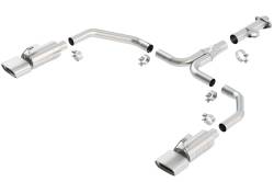 Borla - Borla 140082 S-Type Cat-Back Exhaust Single Split Rear Exit 86-91 Corvette 5.7L - Image 1