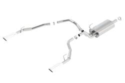 Borla - Borla 140552 Touring Cat-Back Exhaust Single Split Rear Exit for 09-24 Ram 1500 - Image 1