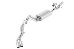Borla - Borla 140559 Touring Cat-Back Exhaust System for 15-20 Escalade/Yukon Denali 6.2 - Image 1